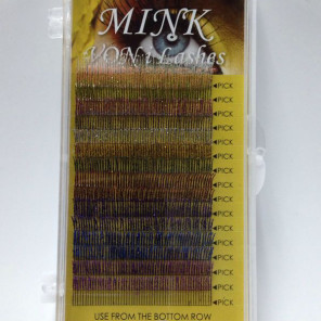 Premium Mink Von i Lash Glitter Eyelash J Curl 0.15