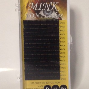Premium Mink Von i Lash D Curl 0.15